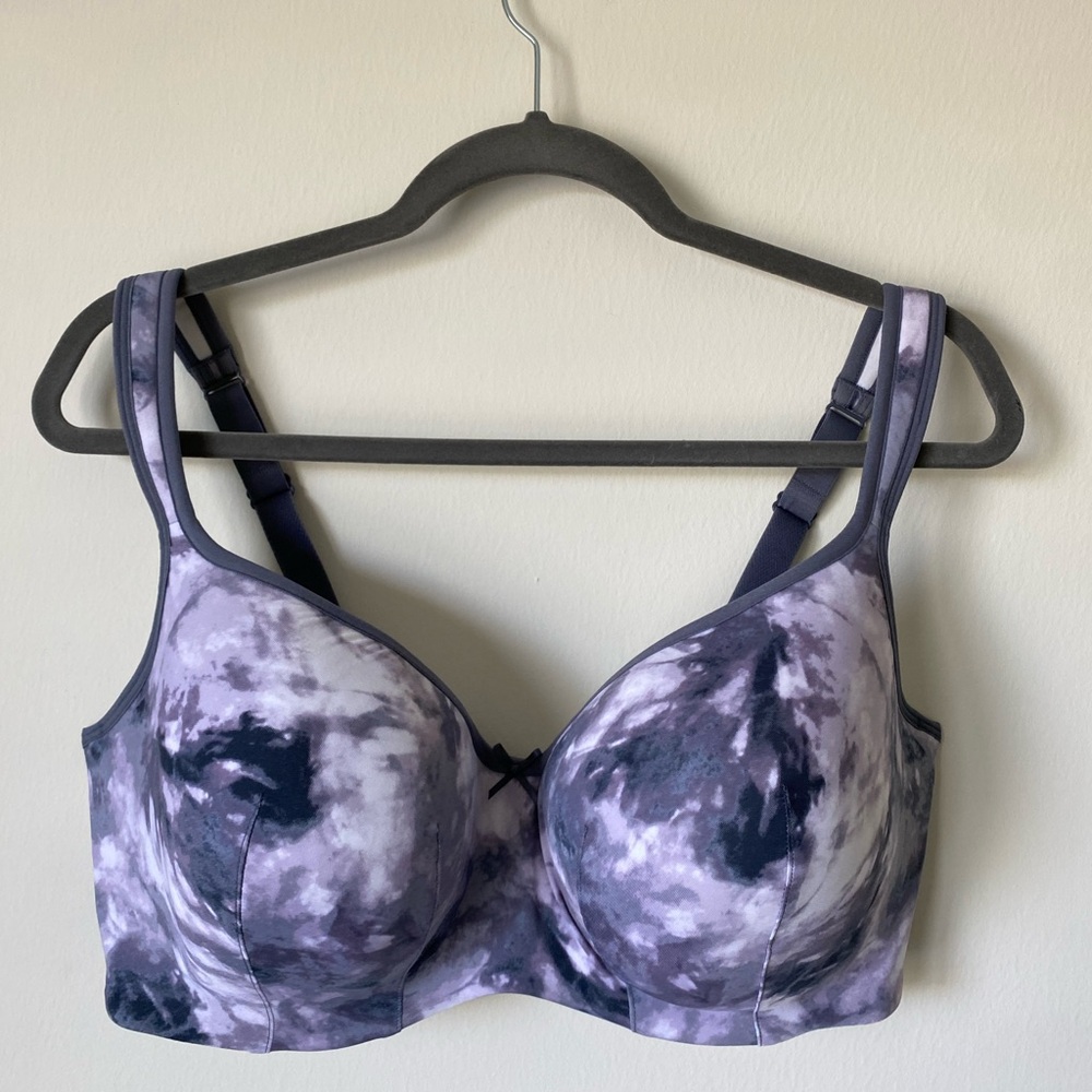 Cacique Lane Bryant Lightly Lined Balconette Bra Size 40F